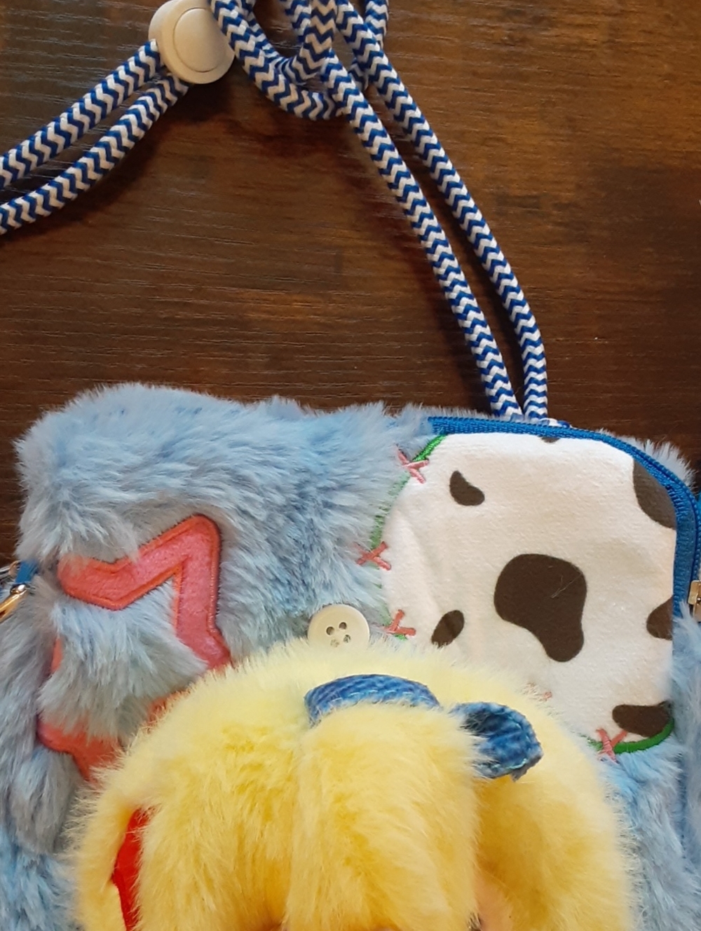 Confirmed "Disney Cowboy" Baby Three Travel Mobile Phone Bag Plush Series - Picture 4 of 10